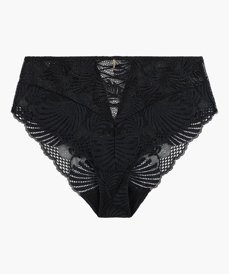 aubade Rythm of Desire Noir Culotte taille haute