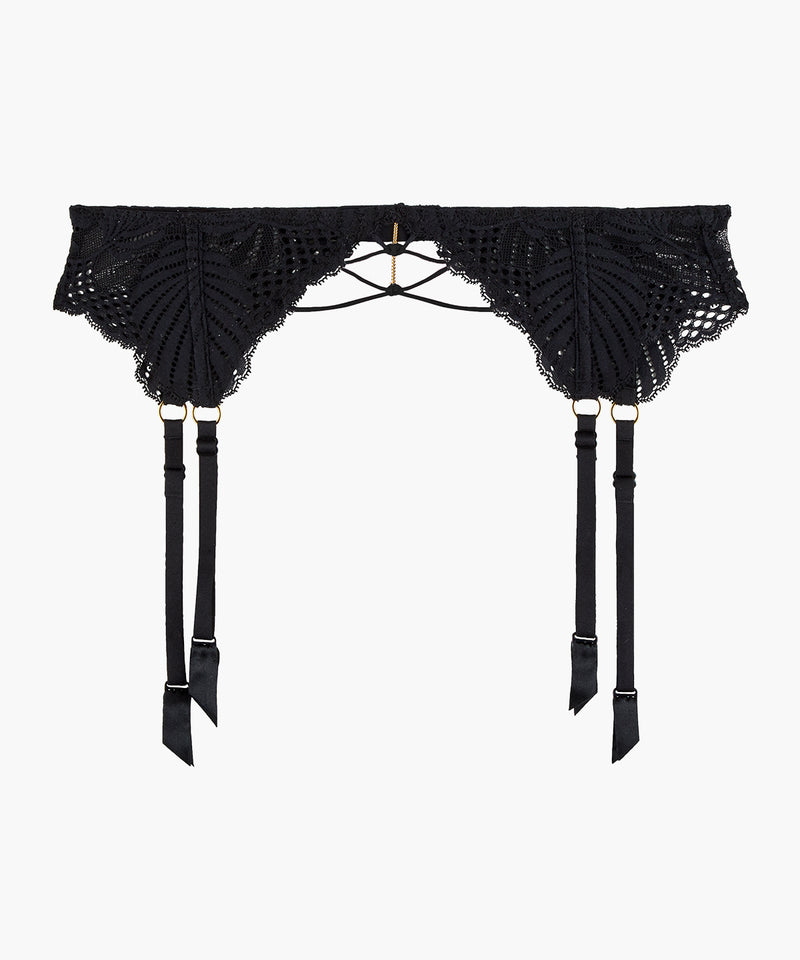 aubade Rythm of Desire Noir Porte-jarretelles