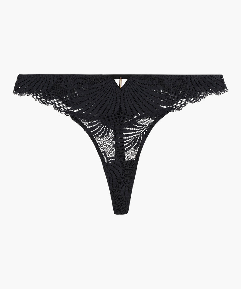 aubade Rythm of Desire Noir Tanga