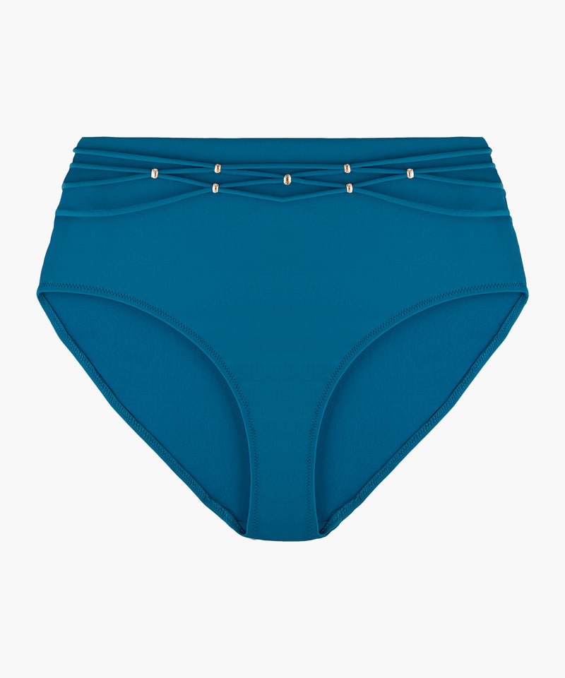 aubade Secret Laguna Teal Culotte taille haute