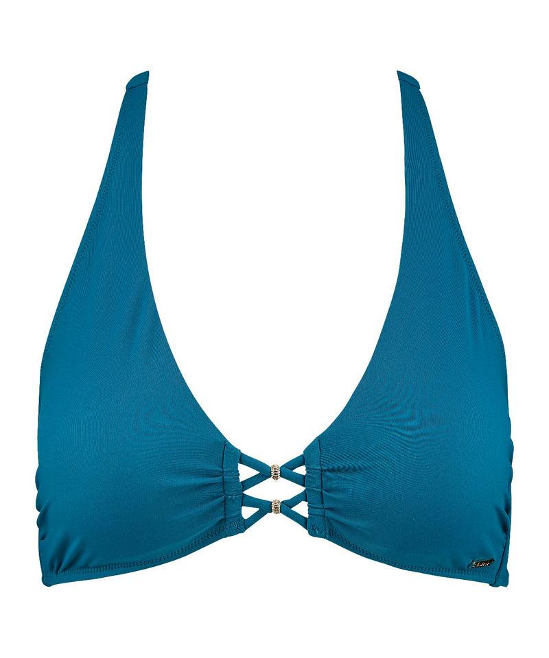 aubade Secret Laguna Teal Triangle emboîtant
