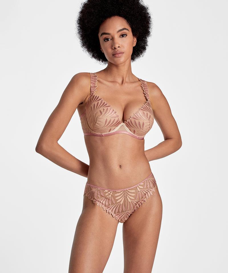 Aubade Sensory Illusion Silk Rose Push-up Coques