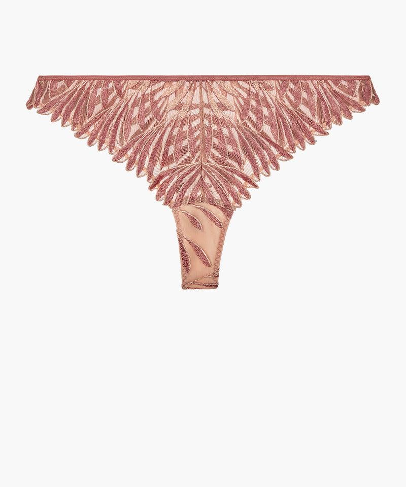 Aubade Sensory Illusion Silk Rose Tanga