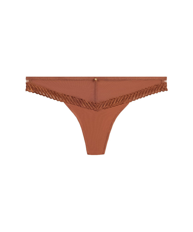 aubade Sheer Emotion Honey Tanga