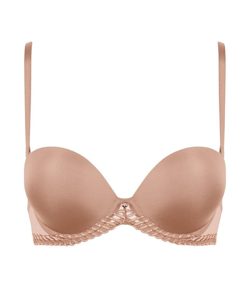 Aubade Sheer Emotion Sand Bandeau Plunge