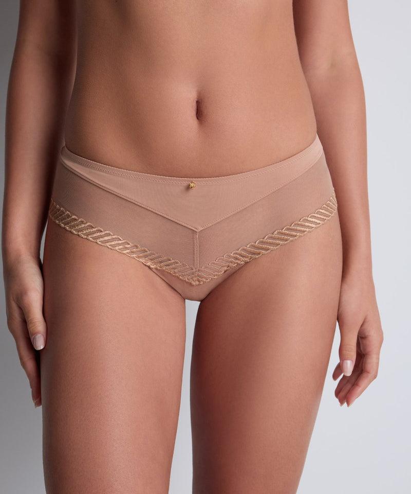 Aubade Sheer Emotion Sand Shorty