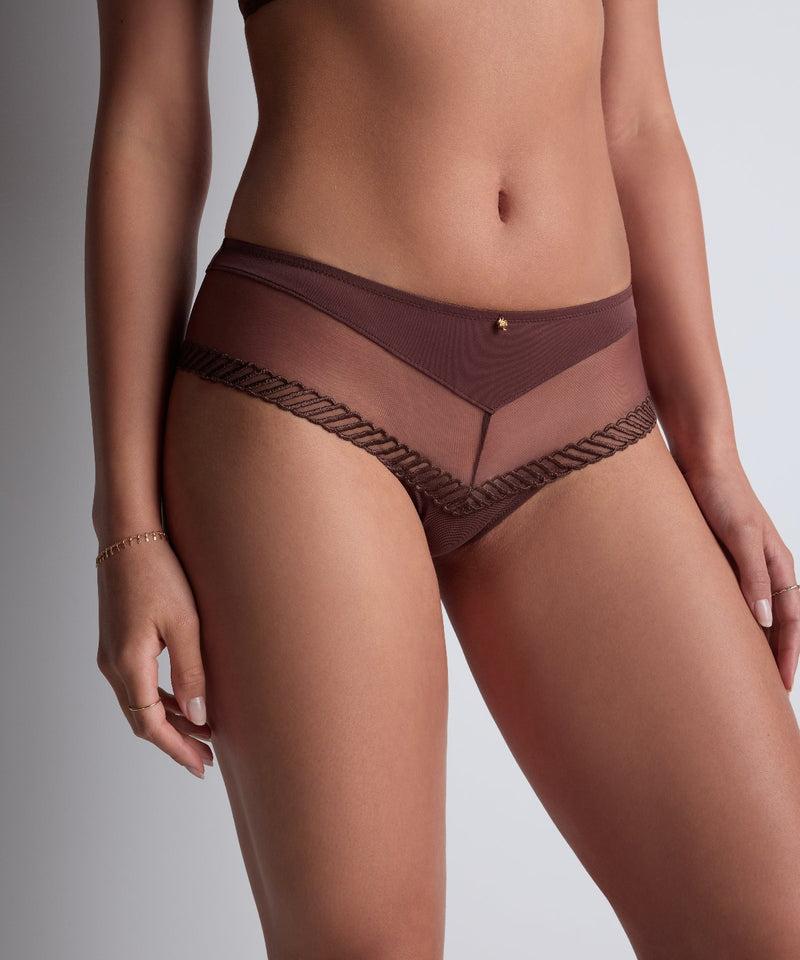 Aubade Sheer Emotion Sepia Shorty