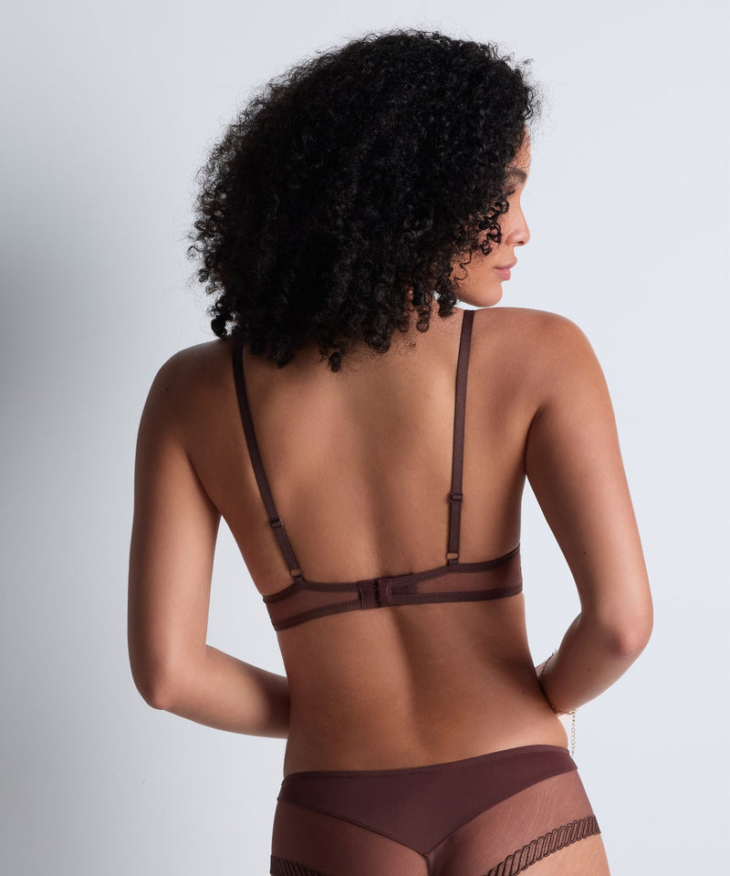 Aubade Sheer Emotion Sepia Shorty