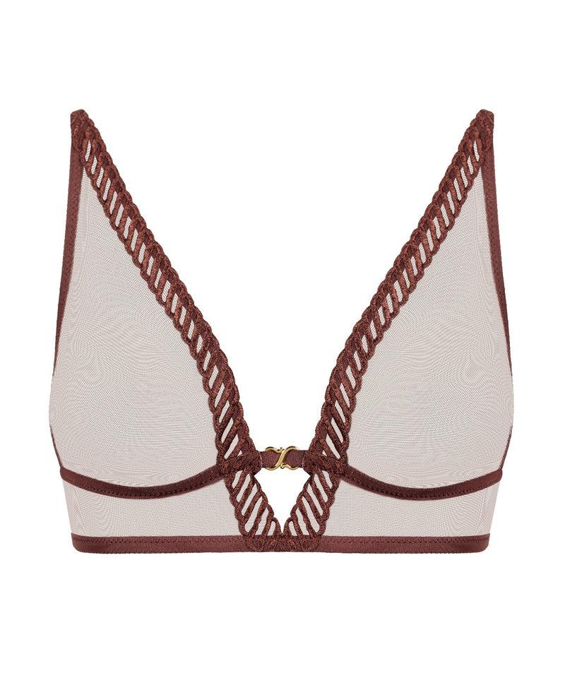 aubade Sheer Emotion Sepia Triangle