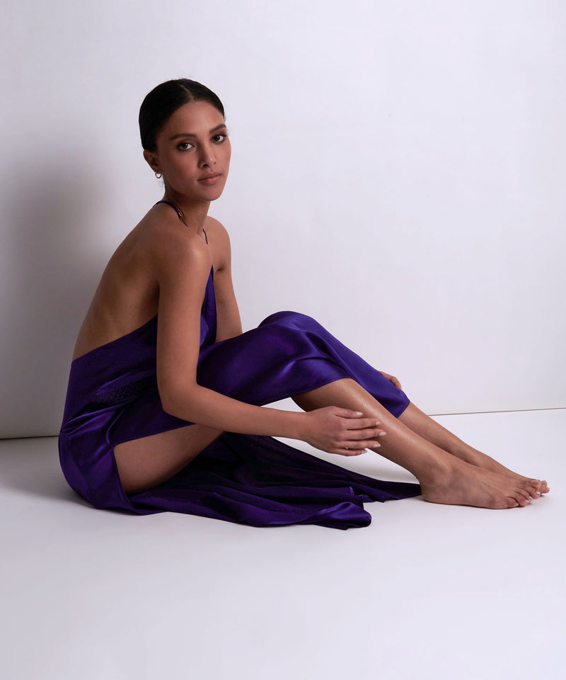 Aubade Silk Desire Ultraviolet Nuisette Longue