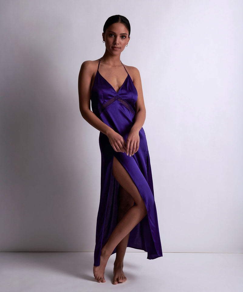 Aubade Silk Desire Ultraviolet Nuisette Longue