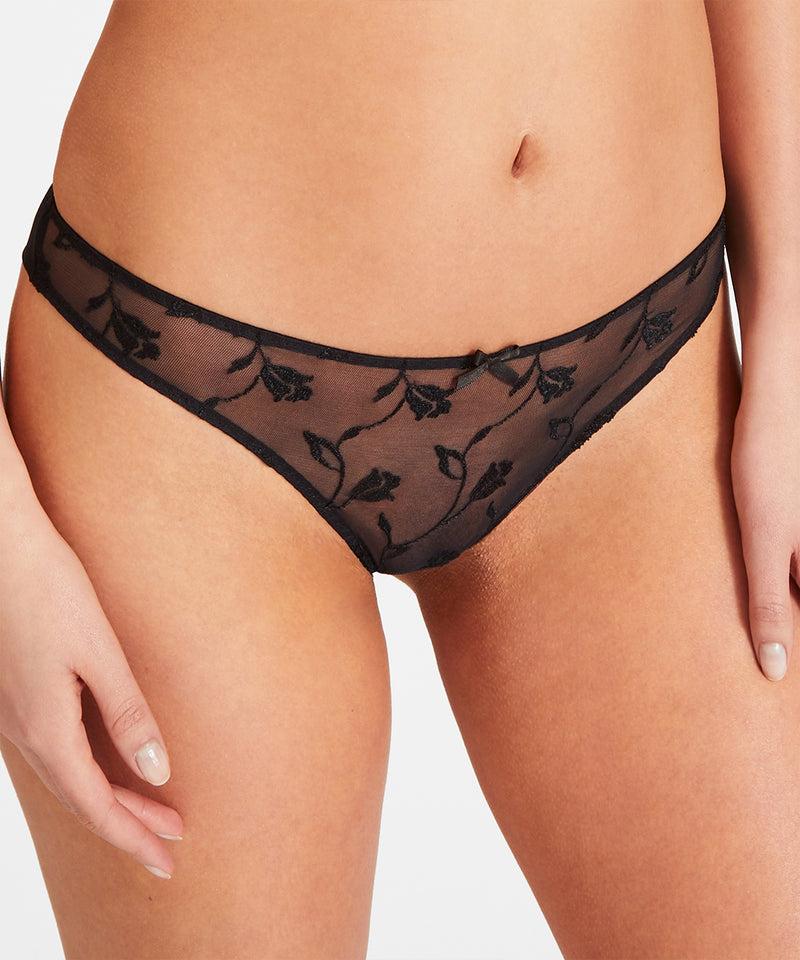 Aubade Softessence Noir Tanga
