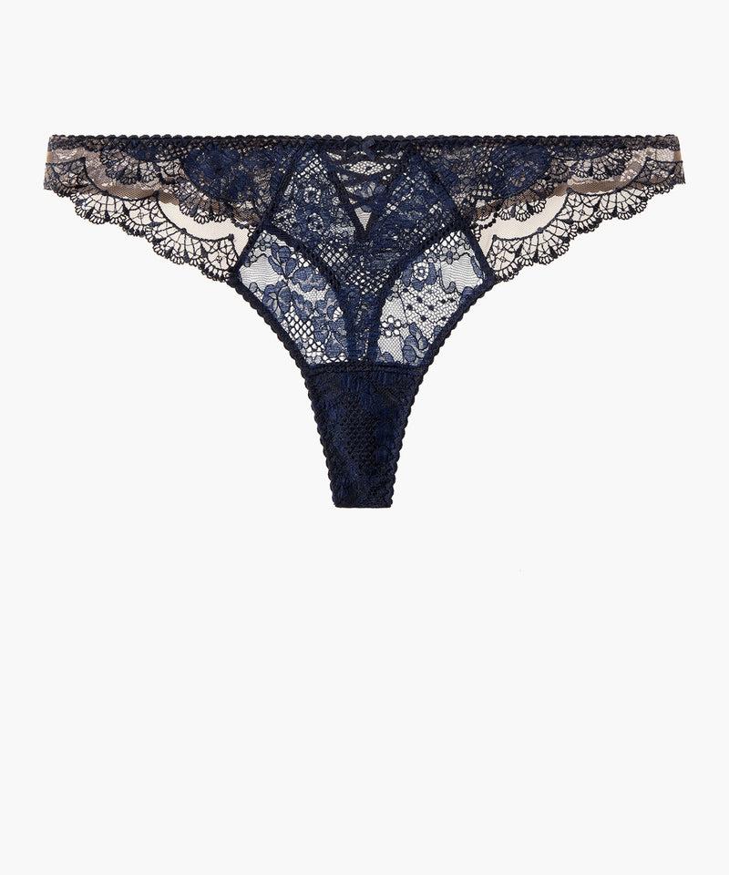 aubade Soleil Nocturne Bleu Crépuscule Tanga