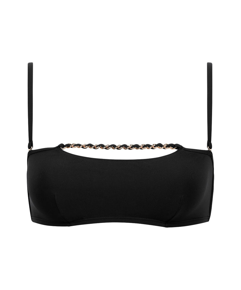aubade Sparkling Treasure Black Bandeau mousse