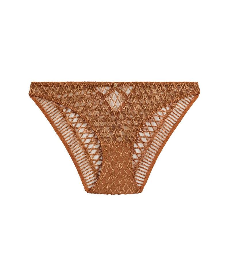 aubade Stardust Dream Amber Gold Culotte Italienne
