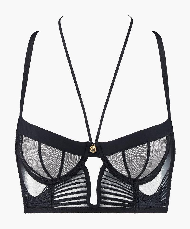 aubade Sumptuous Waves Smoky Attraction Bustier