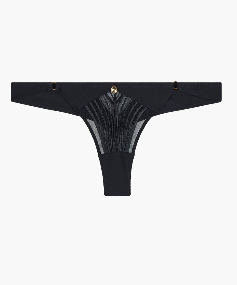 aubade Sumptuous Waves Smoky Attraction Tanga