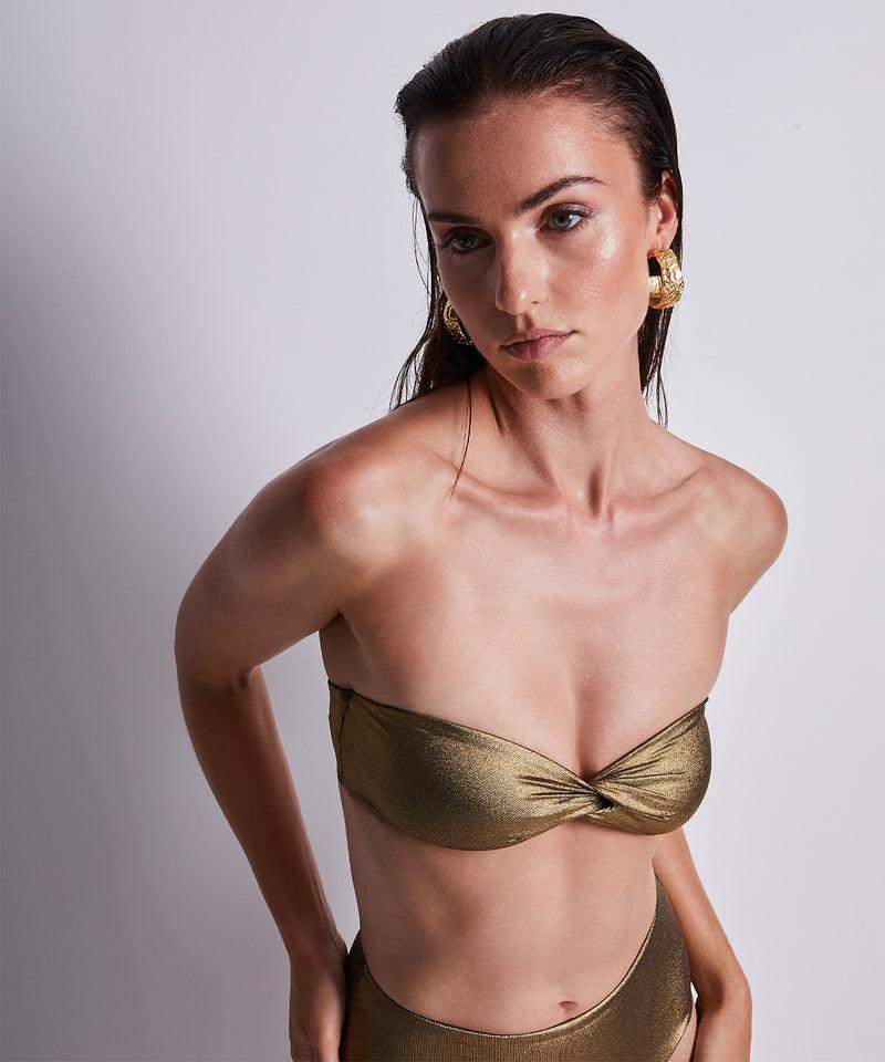 Aubade Sunlight Glow Antique Gold Bandeau
