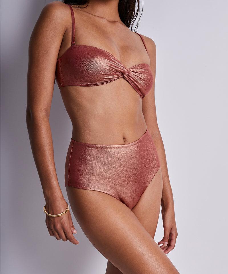 Aubade Sunlight Glow Cuivre Culotte Taille Haute