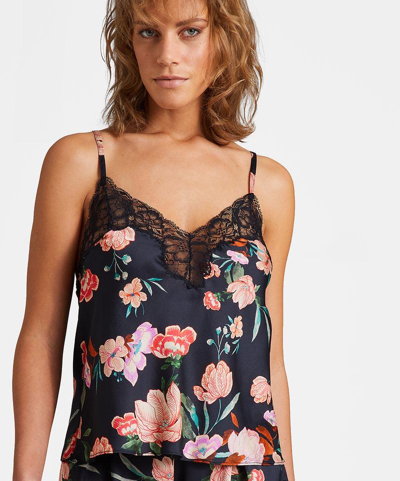 Aubade Sweet Folk Poétique Top à Fines Bretelles