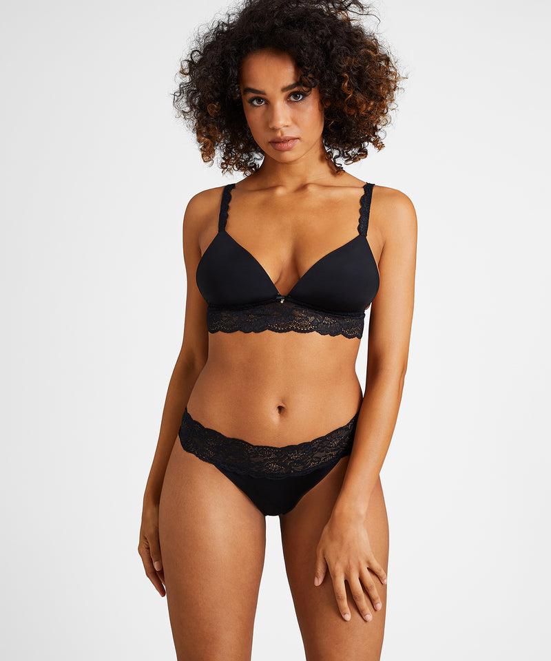 Aubade Sweetessence Noir Culotte Brésilienne