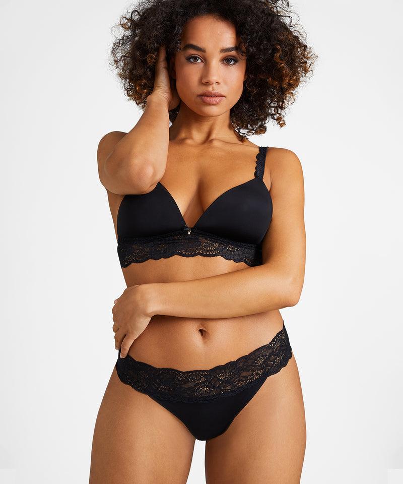 Aubade Sweetessence Noir Culotte Brésilienne