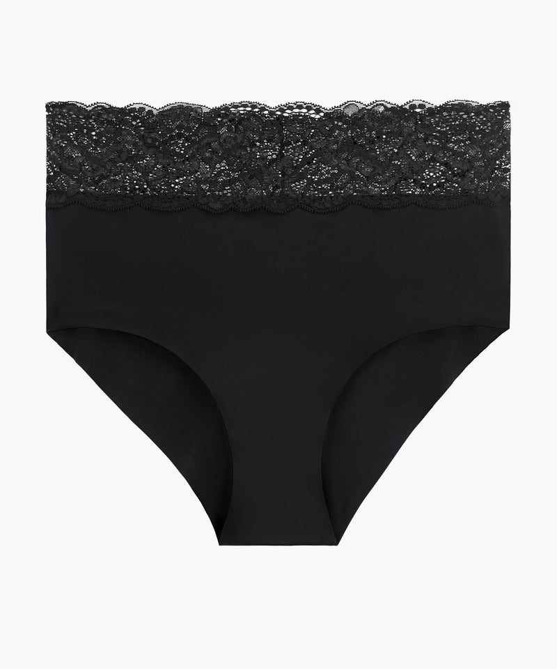 Aubade Sweetessence Noir Culotte Taille Haute