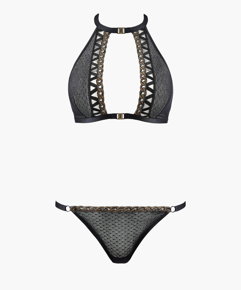 aubade Unchain me up Golden Black Ensemble