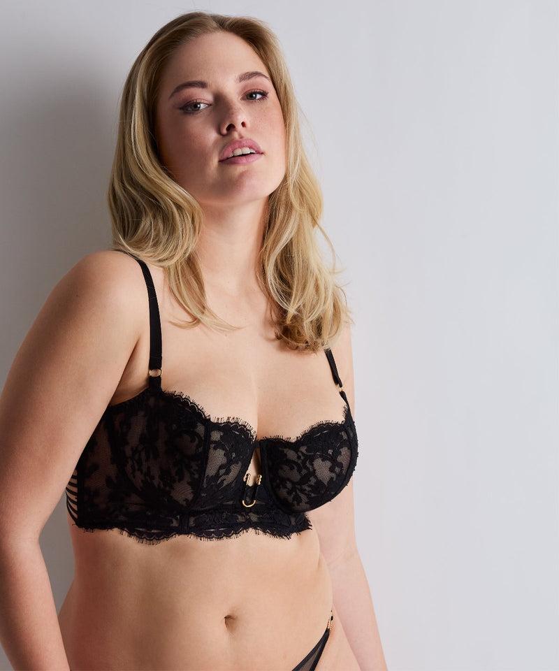 Aubade Under Your Spell Ultra Black Bustier