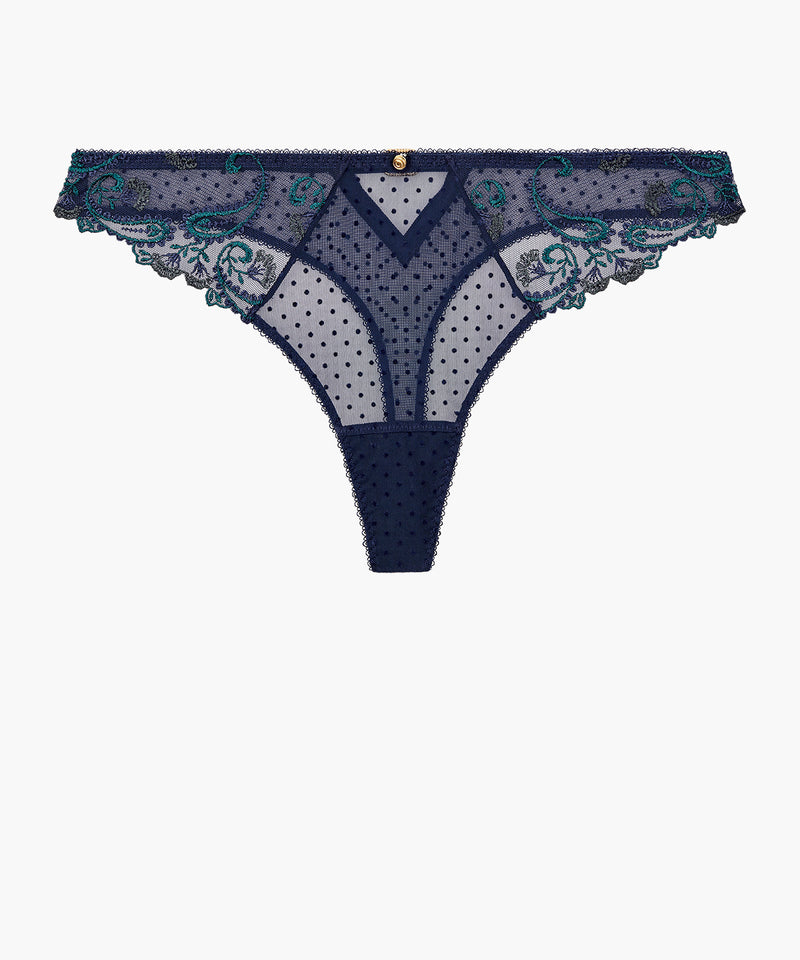 aubade Velvet Memories Twilight Tanga