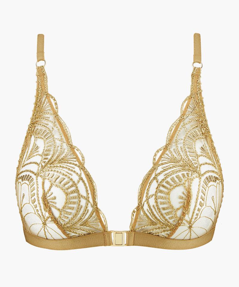 aubade Vibes Sublime Bronze Triangle bralette