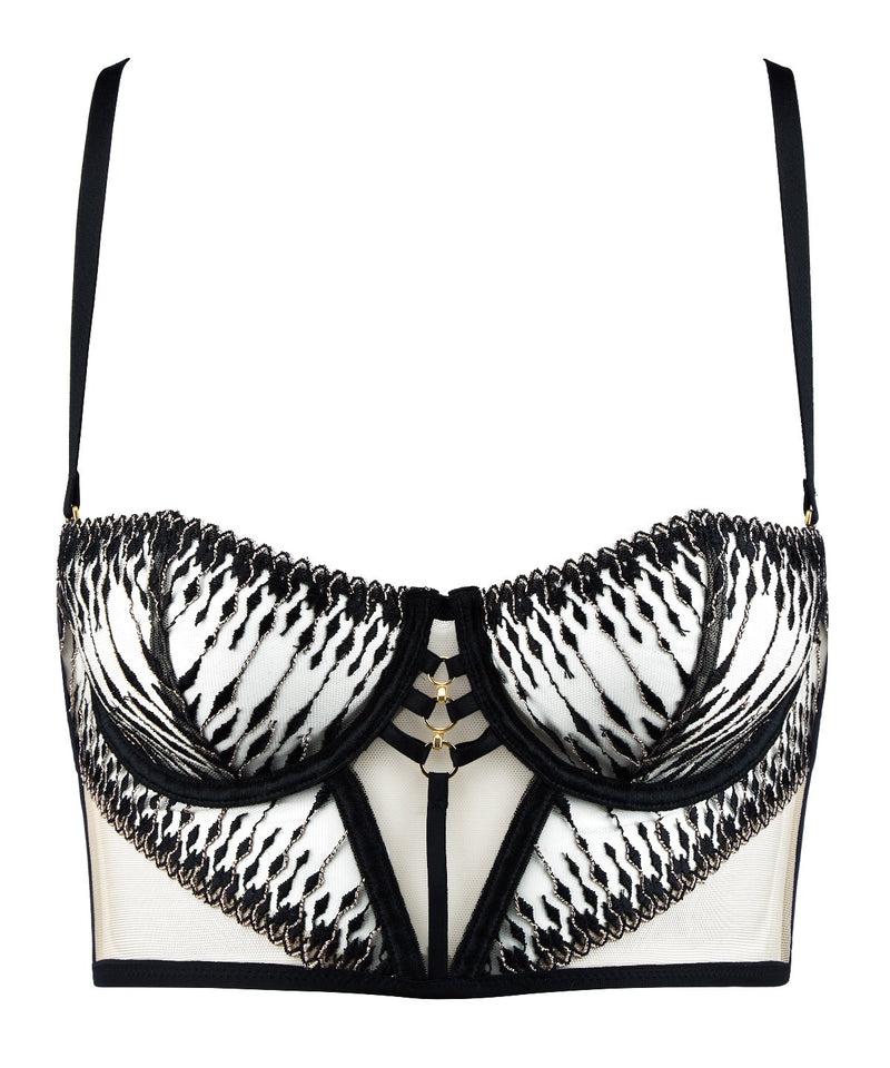 Aubade Voodoo Kiss Millenium Black Bustier