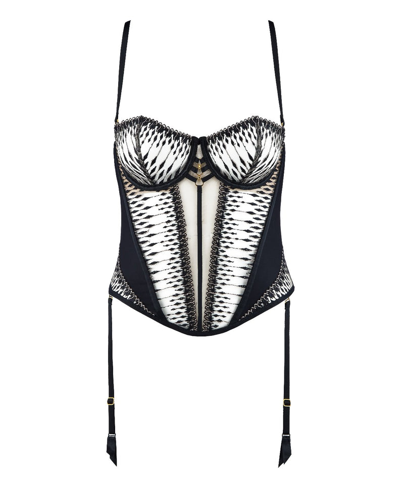 aubade Voodoo Kiss Millenium Black Guêpière