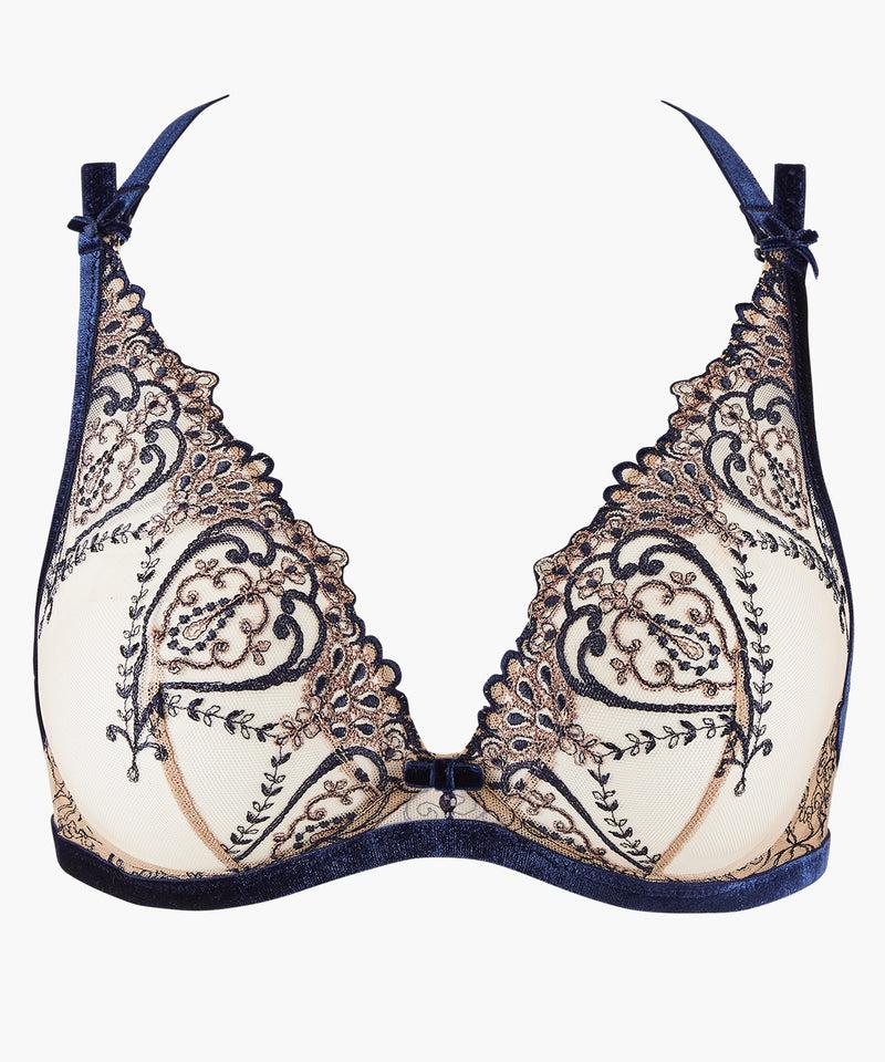 aubade Coeurs Enlacés Nightfall Triangle avec armatures