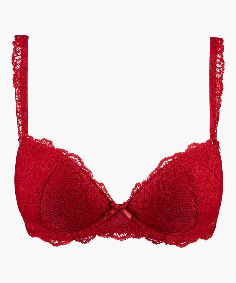aubade Danse des Sens Irresistible Red Push-up coques