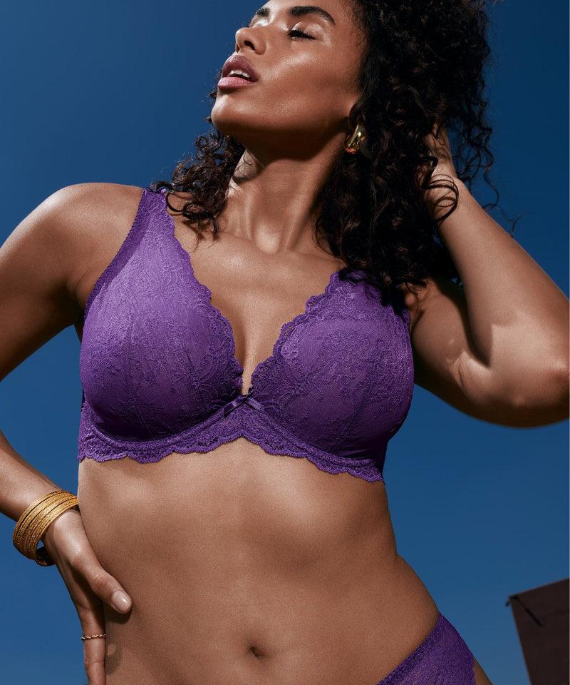 aubade Danse des Sens Spiced Plum Triangle avec armatures