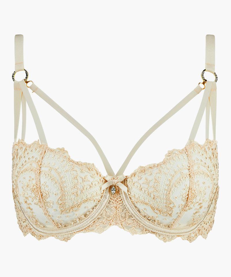 aubade Écrin Noir Silk Heaven Corbeille avec armatures