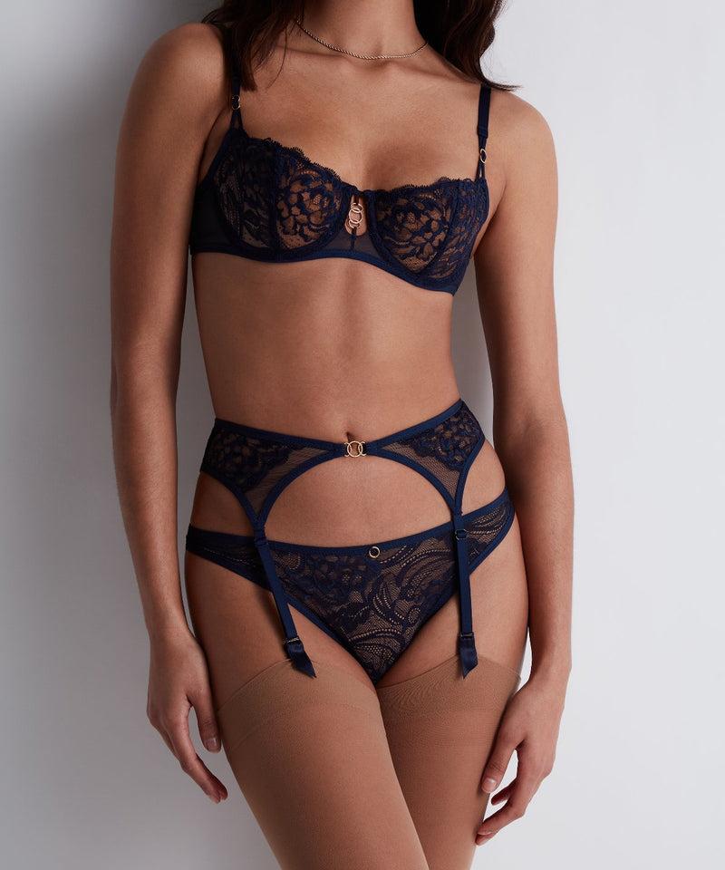 Aubade Feeling Myself Astral Blue Porte-jarretelles