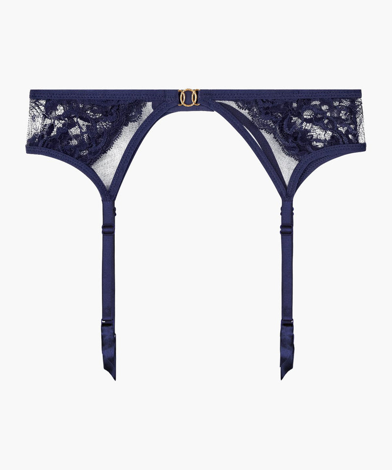 aubade Feeling Myself Astral Blue Porte-jarretelles