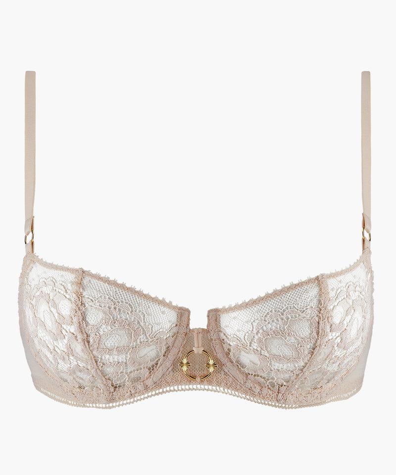 aubade Illusion Fauve Thé Blanc Corbeille avec armatures