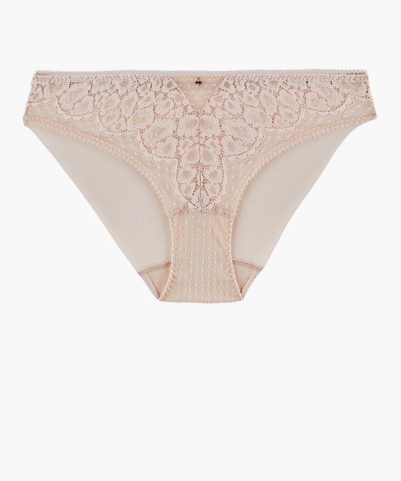 aubade Illusion Fauve Thé Blanc Culotte Brésilienne