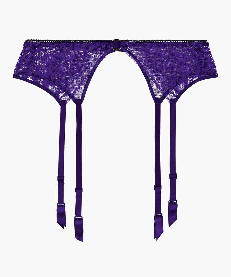 aubade Illusion Fauve Ultraviolet Porte-jarretelles