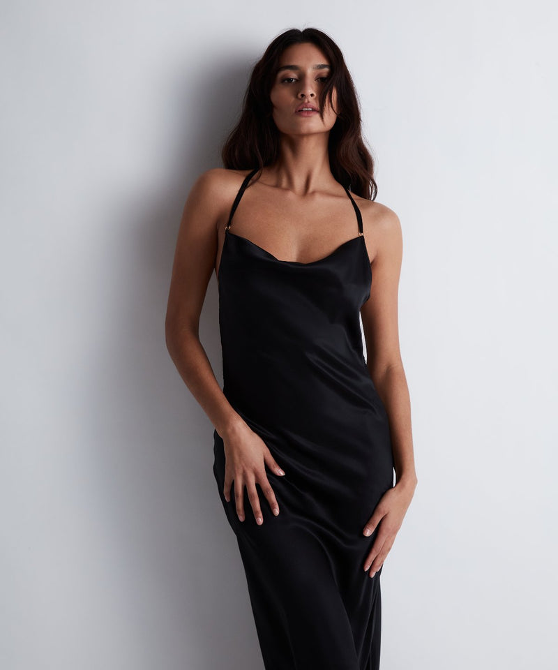 Aubade Midnight Storm Smoky Attraction Nuisette Longue