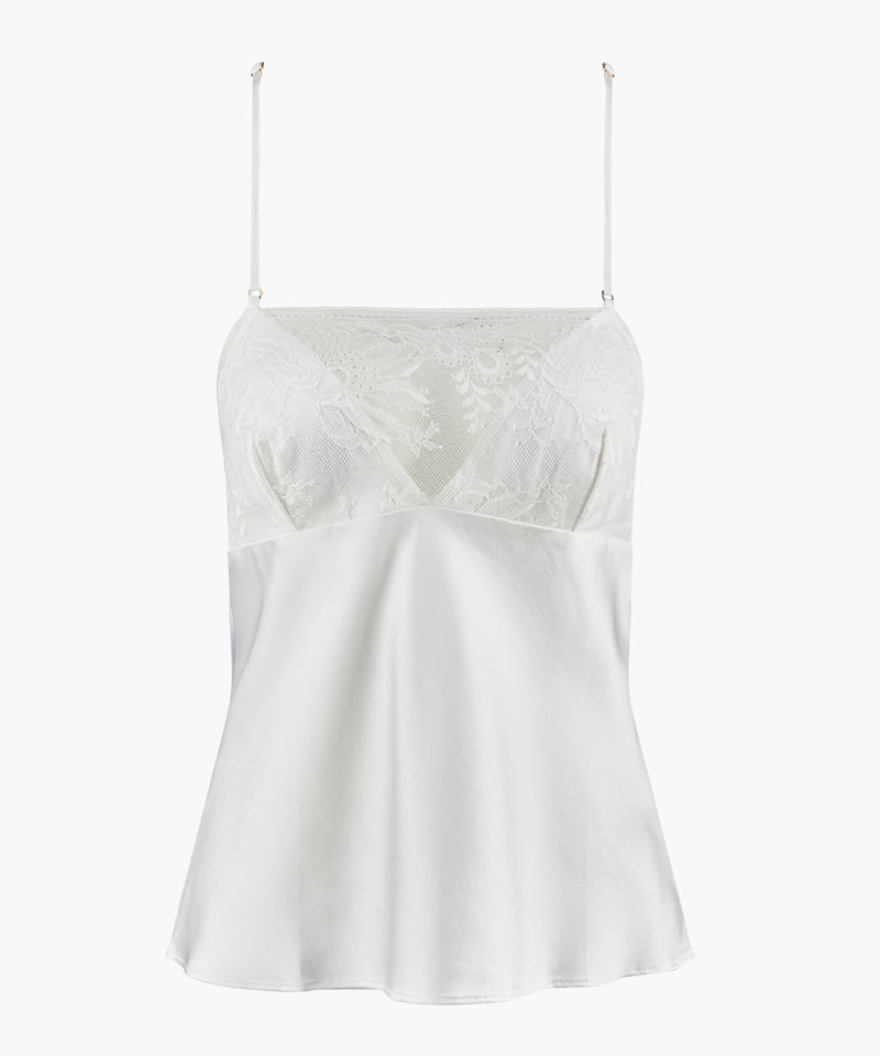 aubade Midnight Whisper Opale Top à fines bretelles