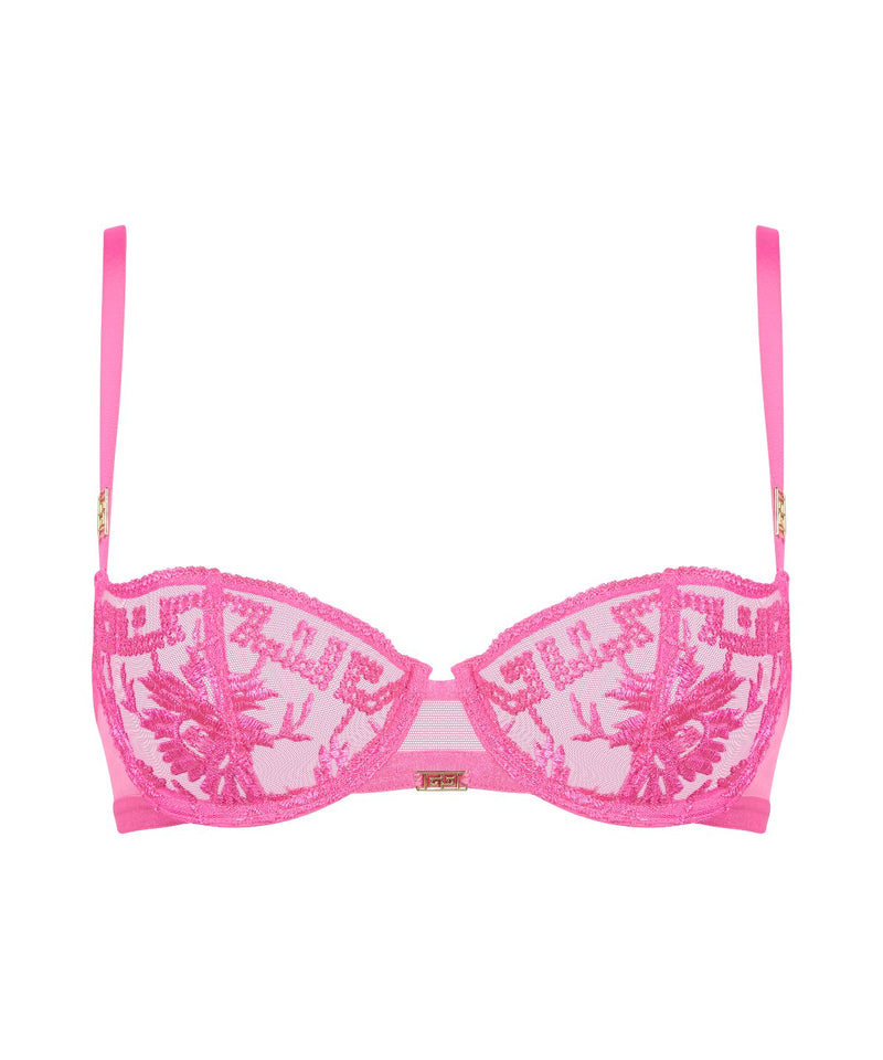 Aubade Rules Of Attraction Exciting Pink Corbeille Avec Armatures