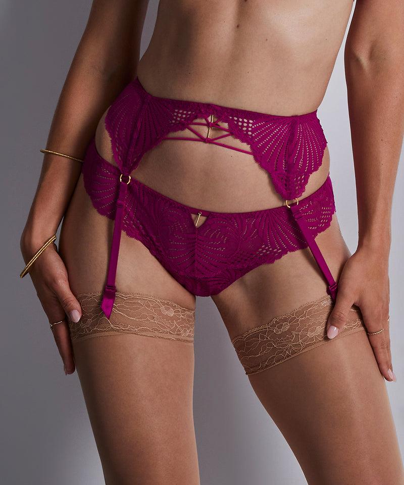 Aubade Rythm Of Desire Radiant Pink Porte-jarretelles