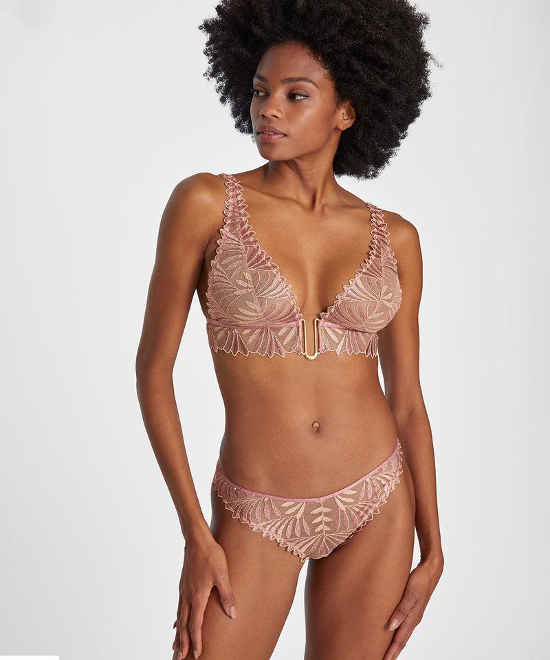 Aubade Sensory Illusion Silk Rose Culotte Italienne