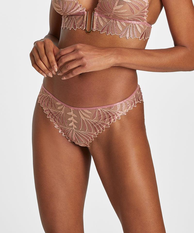 Aubade Sensory Illusion Silk Rose Culotte Italienne