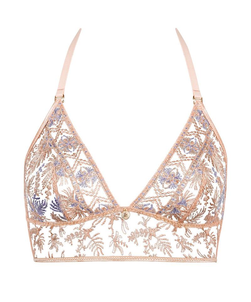 Aubade Sound Of Heart Lavender Aura Triangle Bralette