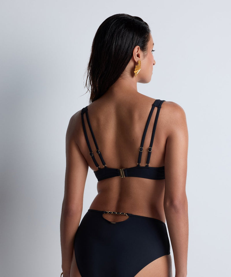 Aubade Sparkling Treasure Black Culotte Taille Haute